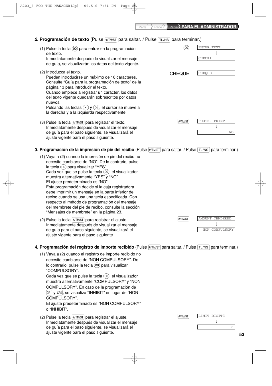 Sharp XE-A203 User Manual | Page 325 / 454