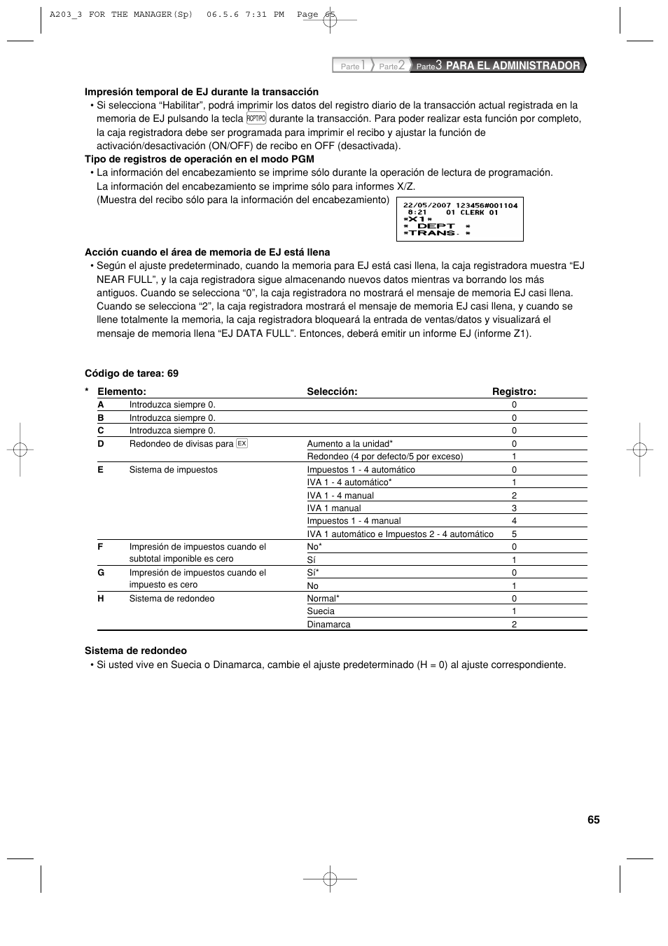 Sharp XE-A203 User Manual | Page 337 / 454