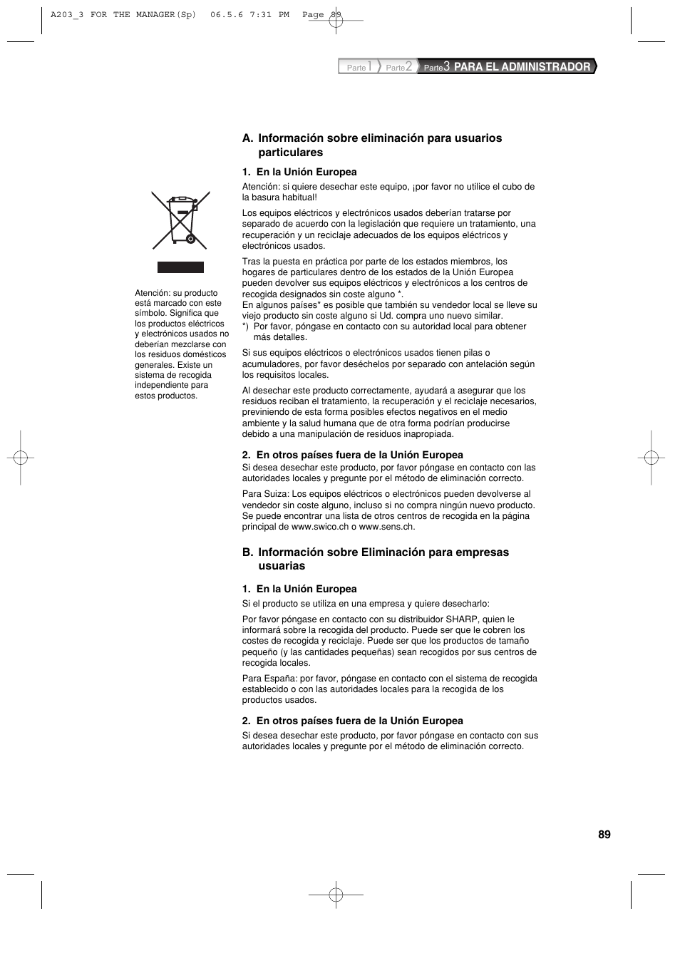 Sharp XE-A203 User Manual | Page 361 / 454