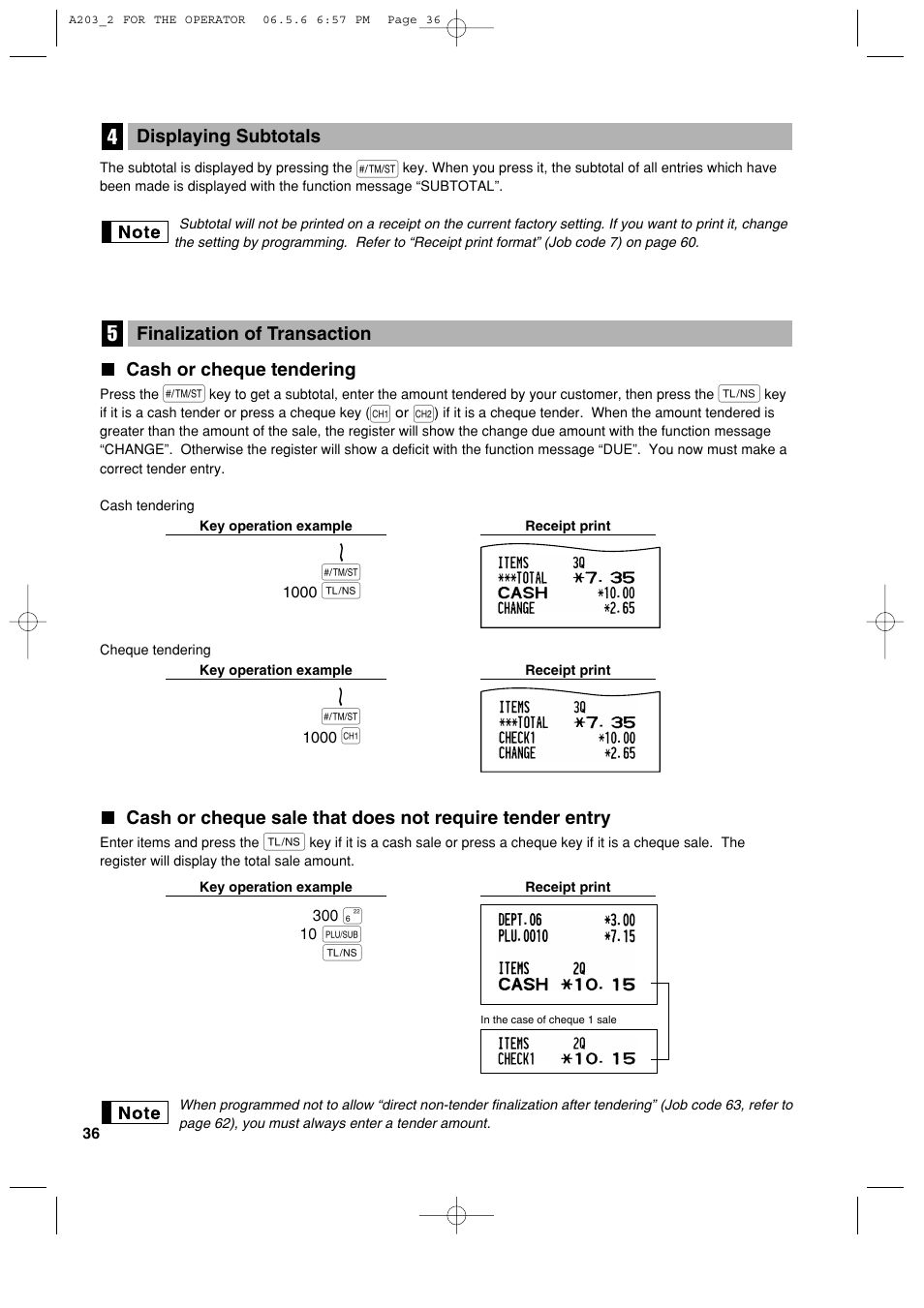 Sharp XE-A203 User Manual | Page 38 / 454