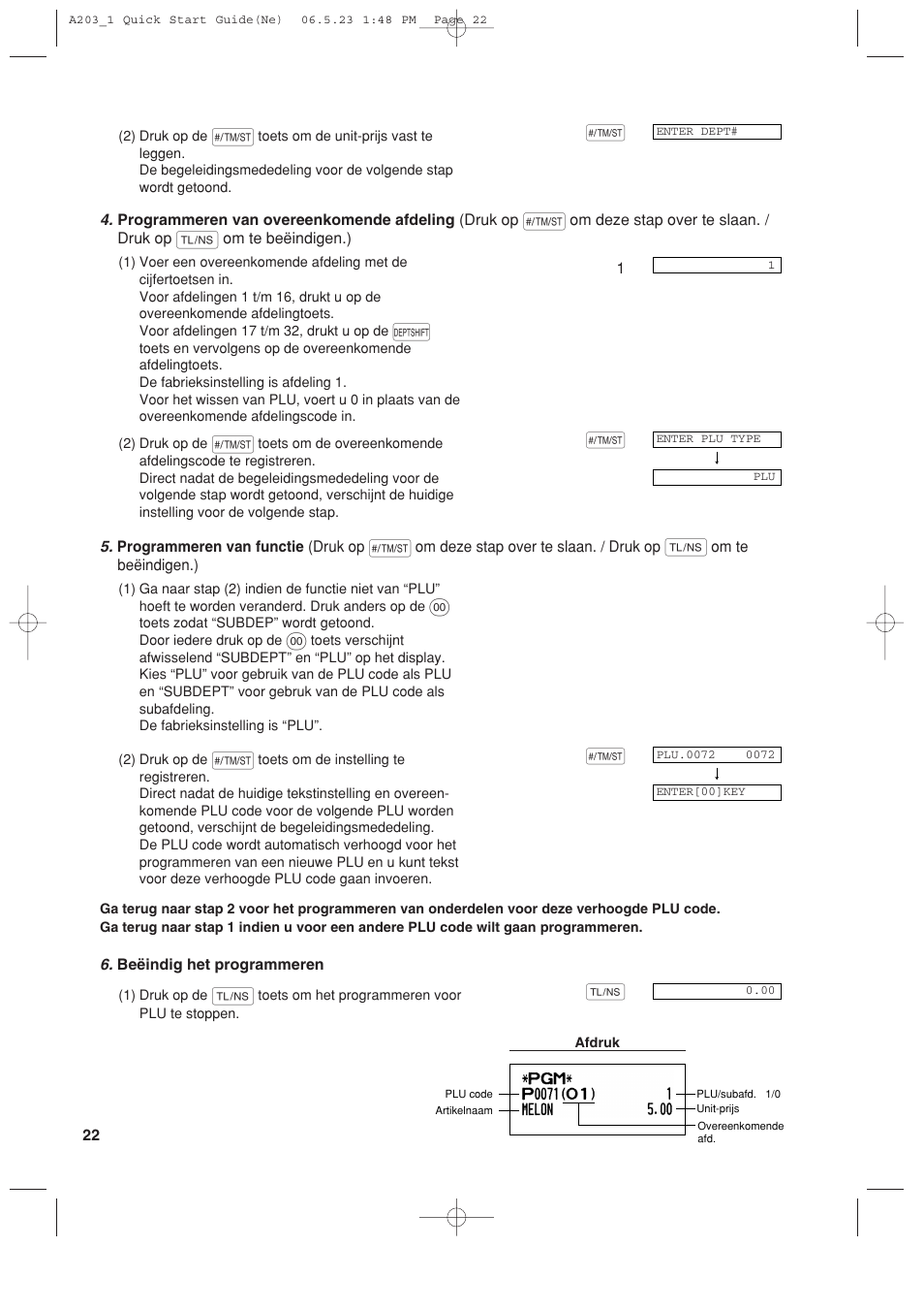 Sharp XE-A203 User Manual | Page 384 / 454