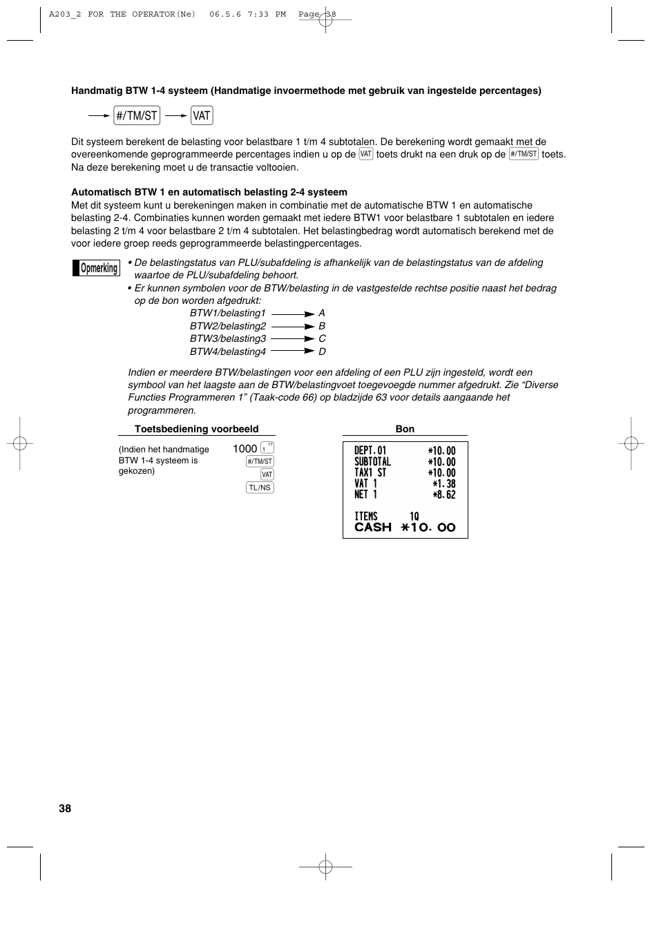 S t a | Sharp XE-A203 User Manual | Page 400 / 454