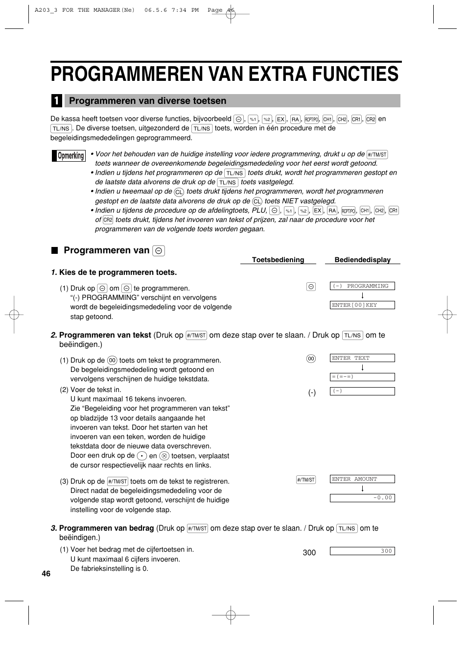 Programmeren van extra functies | Sharp XE-A203 User Manual | Page 408 / 454