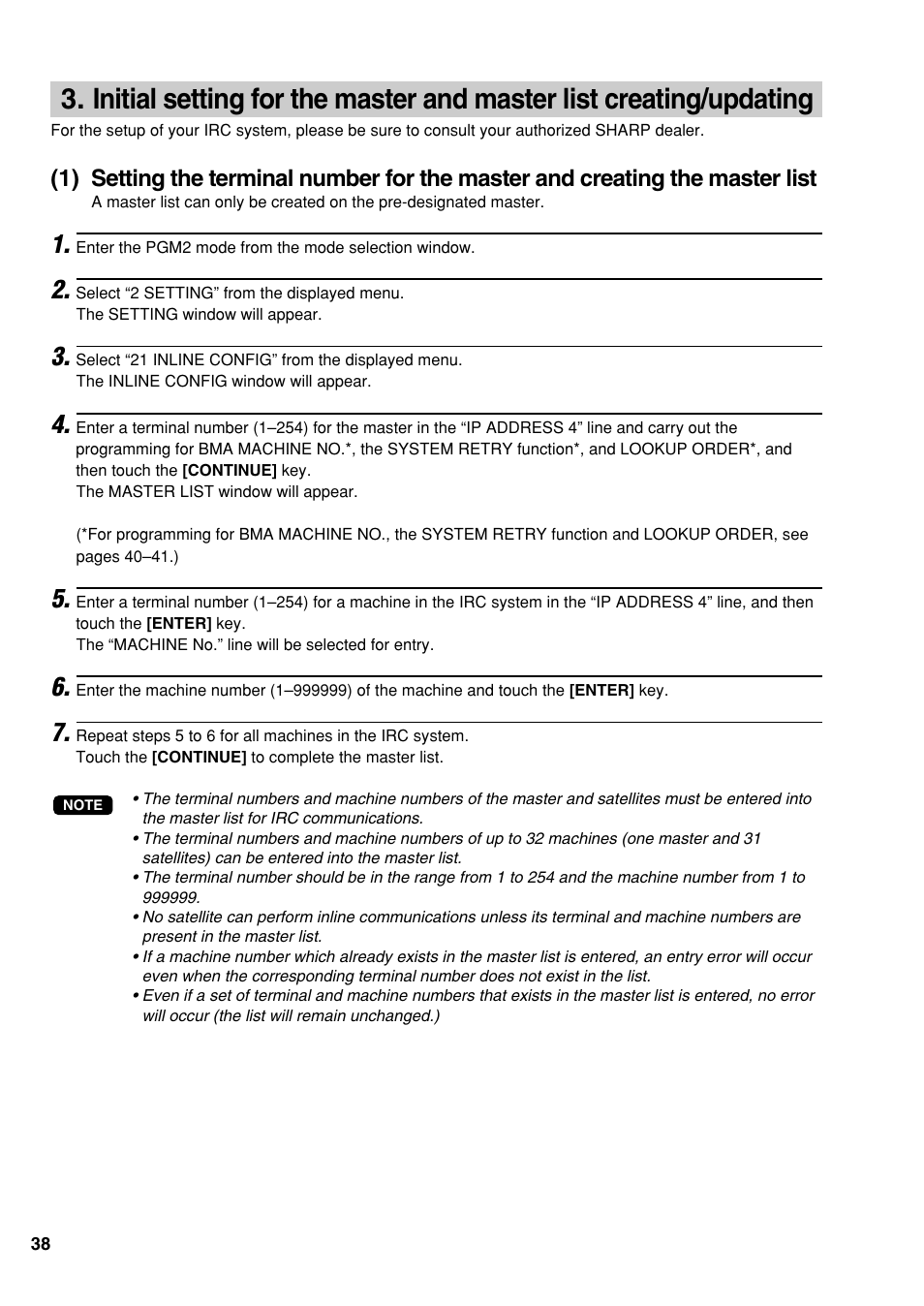 Sharp UP-3500 User Manual | Page 39 / 59