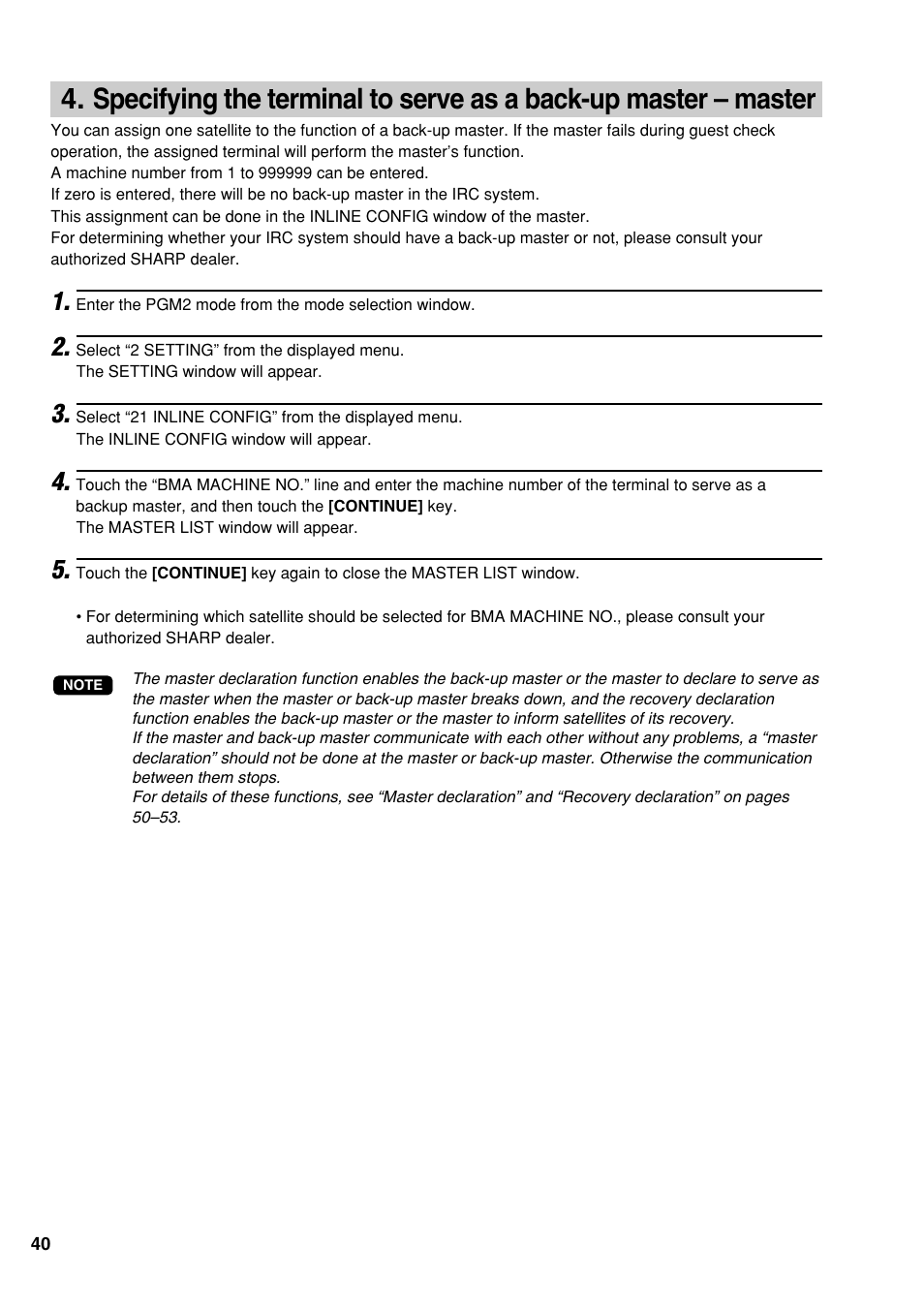 Sharp UP-3500 User Manual | Page 41 / 59