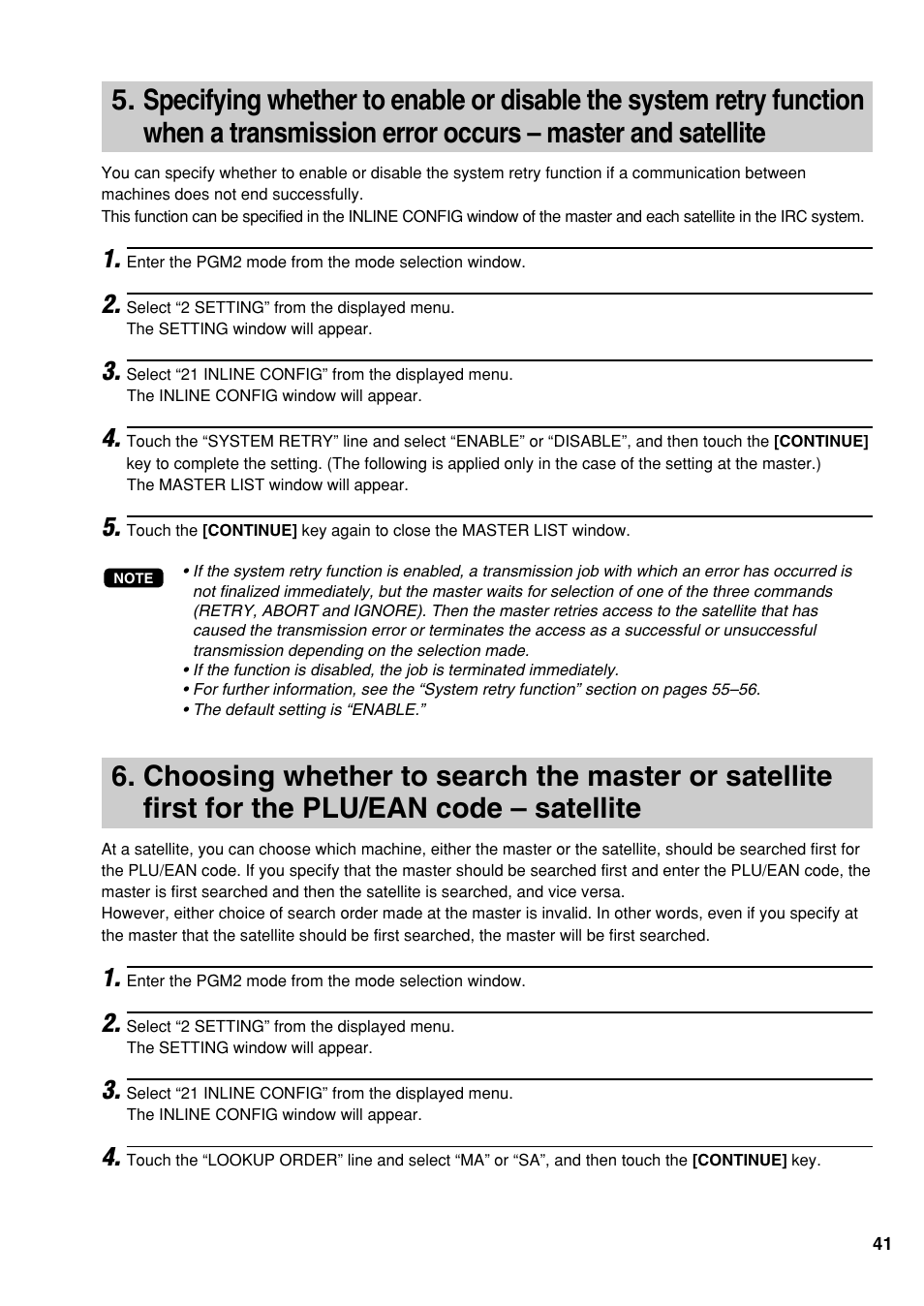 Sharp UP-3500 User Manual | Page 42 / 59