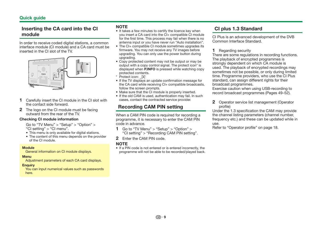 Sharp LC-60UD20KN User Manual | Page 11 / 89