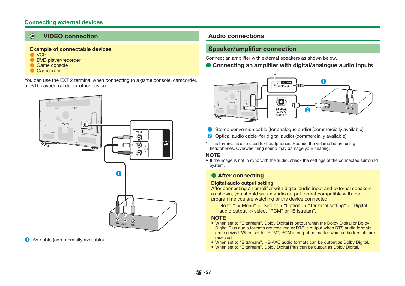 Sharp LC-60UD20KN User Manual | Page 29 / 89