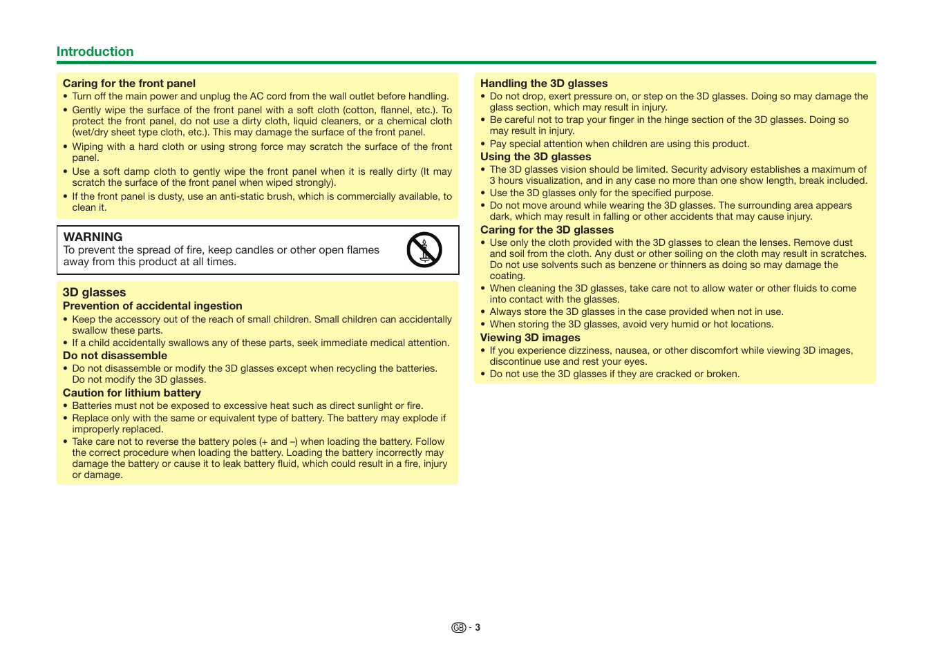 Sharp LC-60UD20KN User Manual | Page 5 / 89