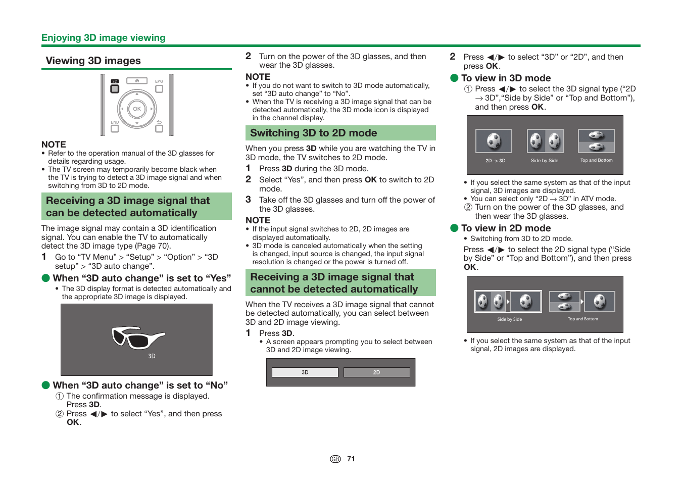 Sharp LC-60UD20KN User Manual | Page 73 / 89