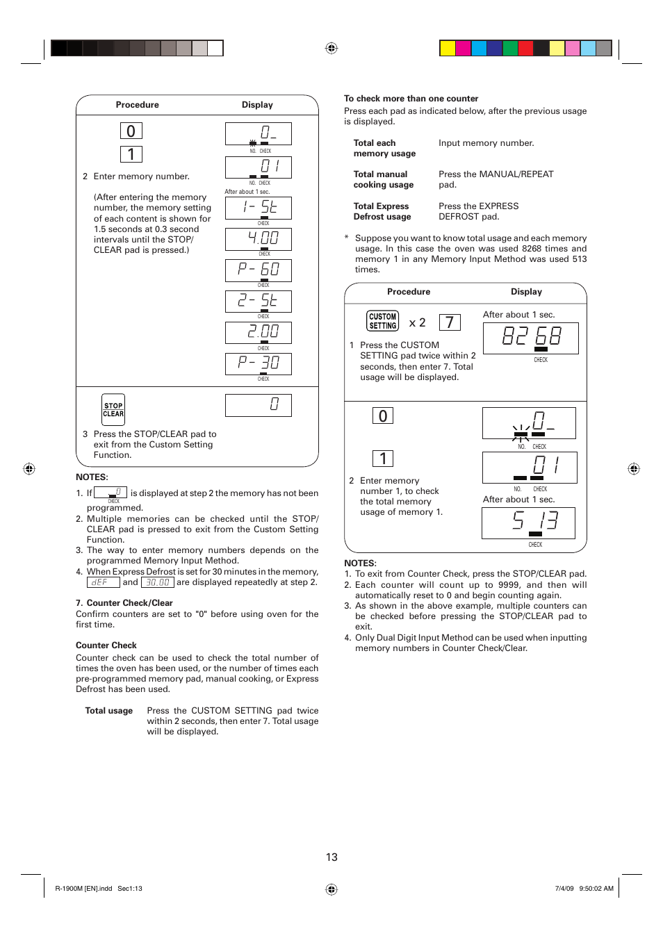 Sharp R-1900M User Manual | Page 14 / 42