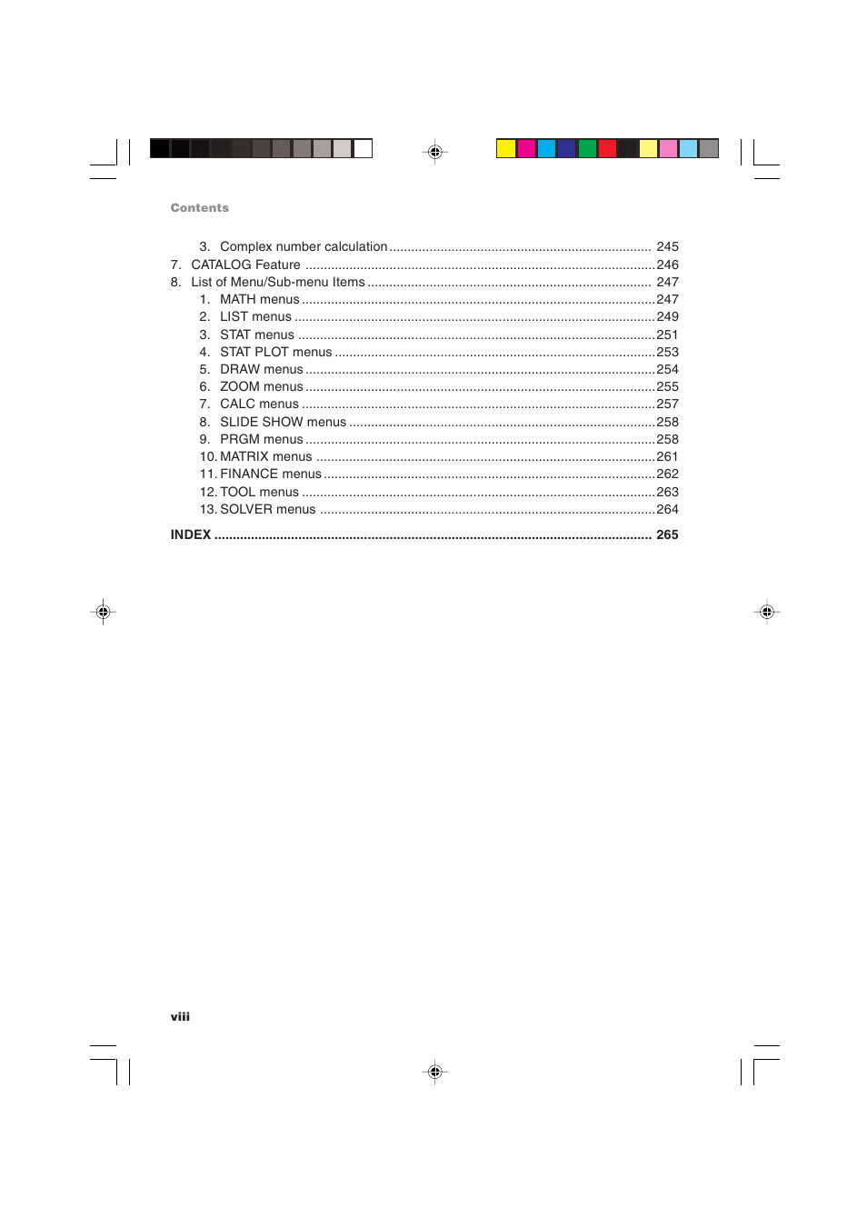 Sharp EL-9900 User Manual | Page 10 / 284