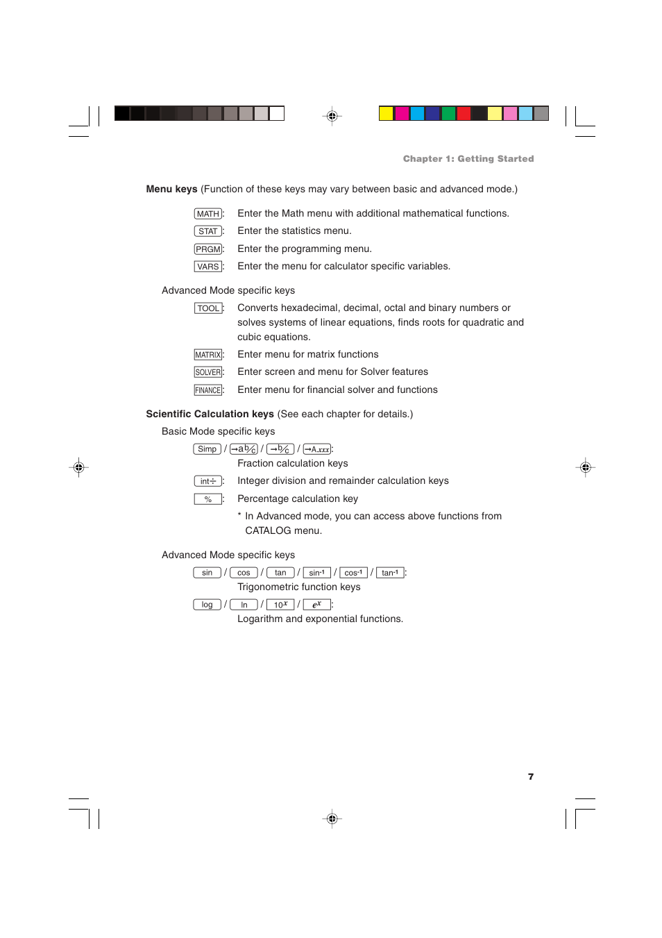 Sharp EL-9900 User Manual | Page 17 / 284