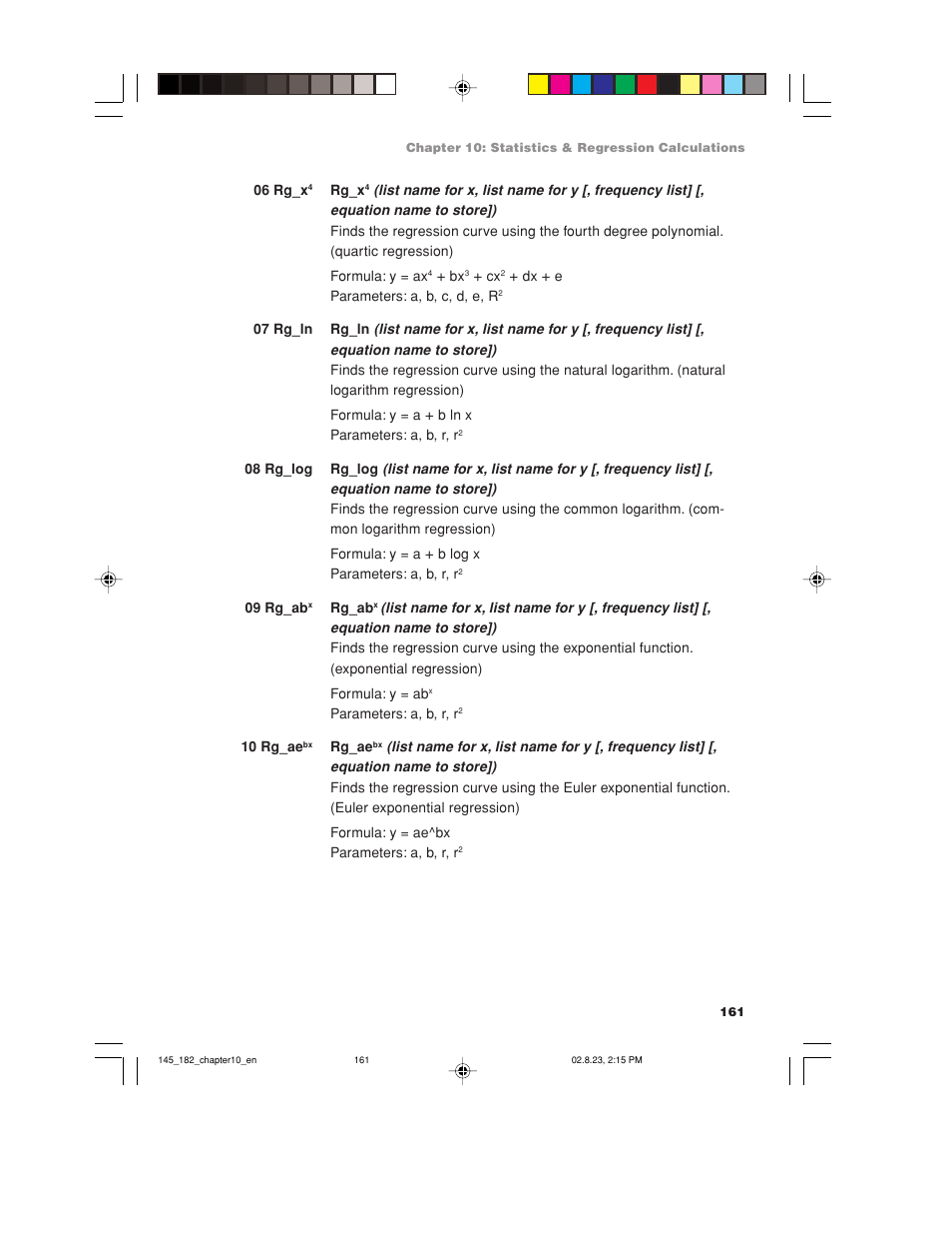 Sharp EL-9900 User Manual | Page 171 / 284