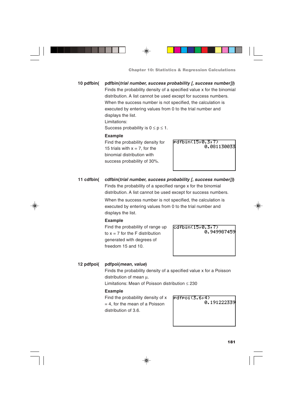 Sharp EL-9900 User Manual | Page 191 / 284