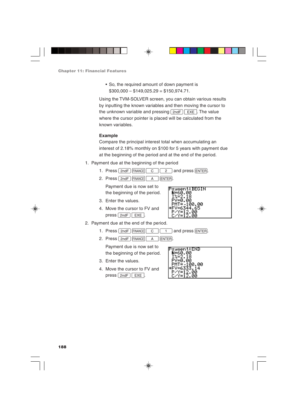 Sharp EL-9900 User Manual | Page 198 / 284