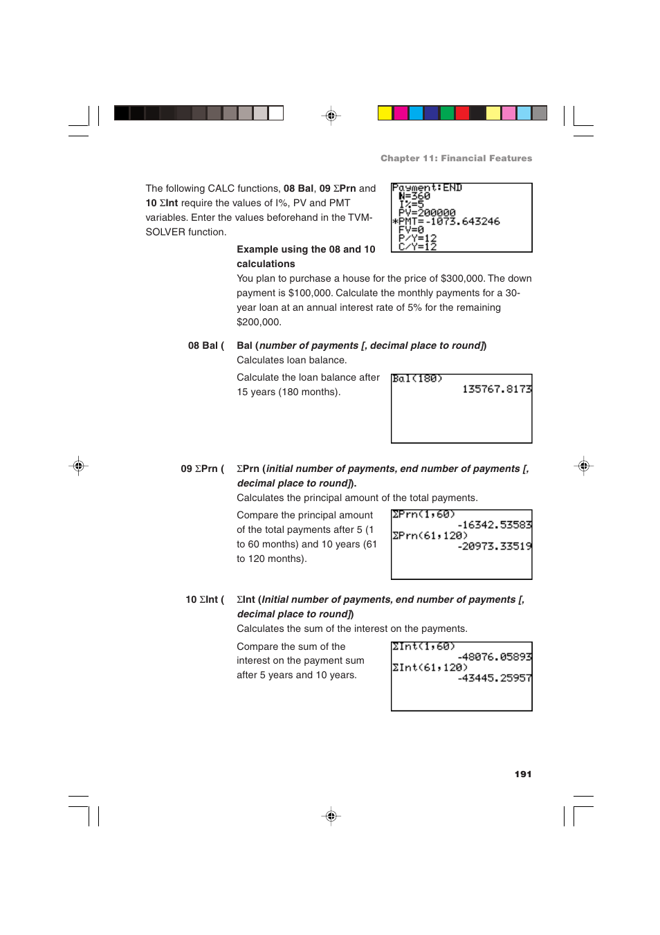 Sharp EL-9900 User Manual | Page 201 / 284