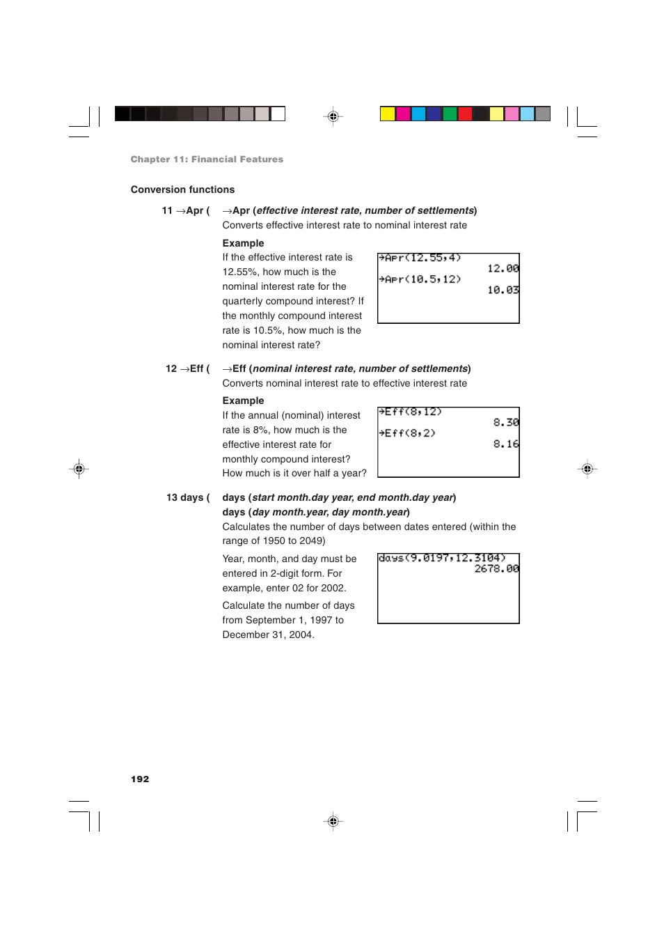 Sharp EL-9900 User Manual | Page 202 / 284