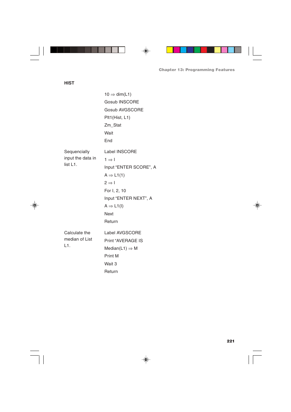 Sharp EL-9900 User Manual | Page 231 / 284