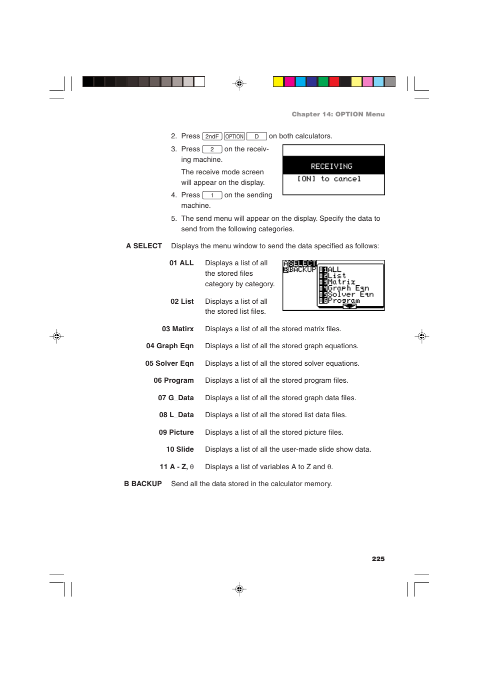 Sharp EL-9900 User Manual | Page 235 / 284