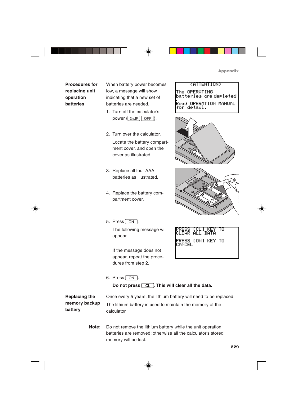 Sharp EL-9900 User Manual | Page 239 / 284