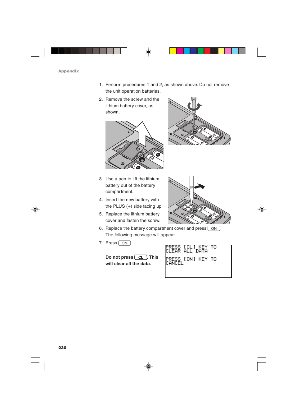 Sharp EL-9900 User Manual | Page 240 / 284