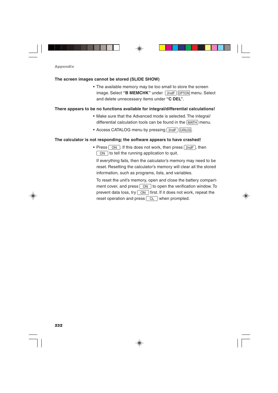 Sharp EL-9900 User Manual | Page 242 / 284