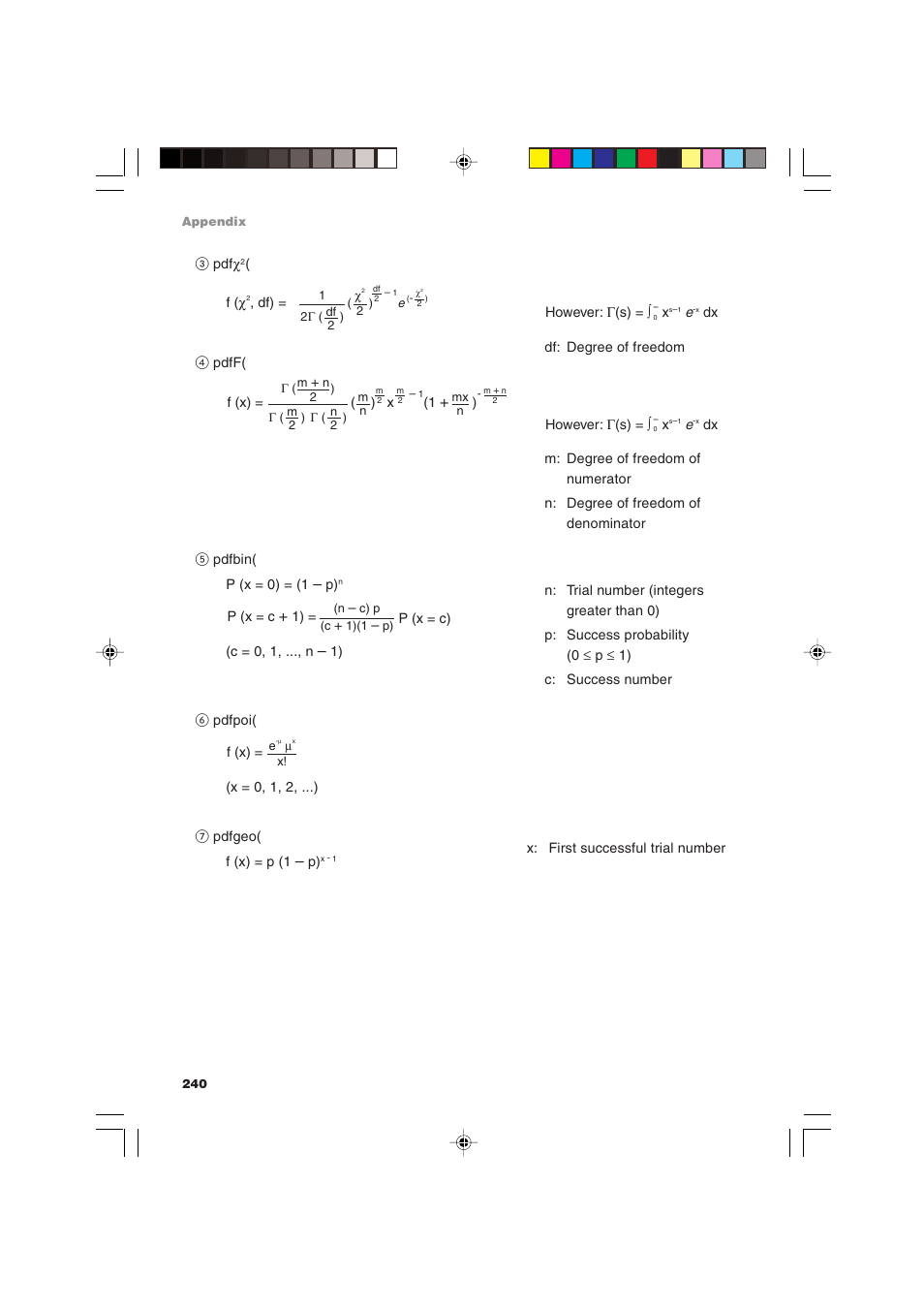 Sharp EL-9900 User Manual | Page 250 / 284