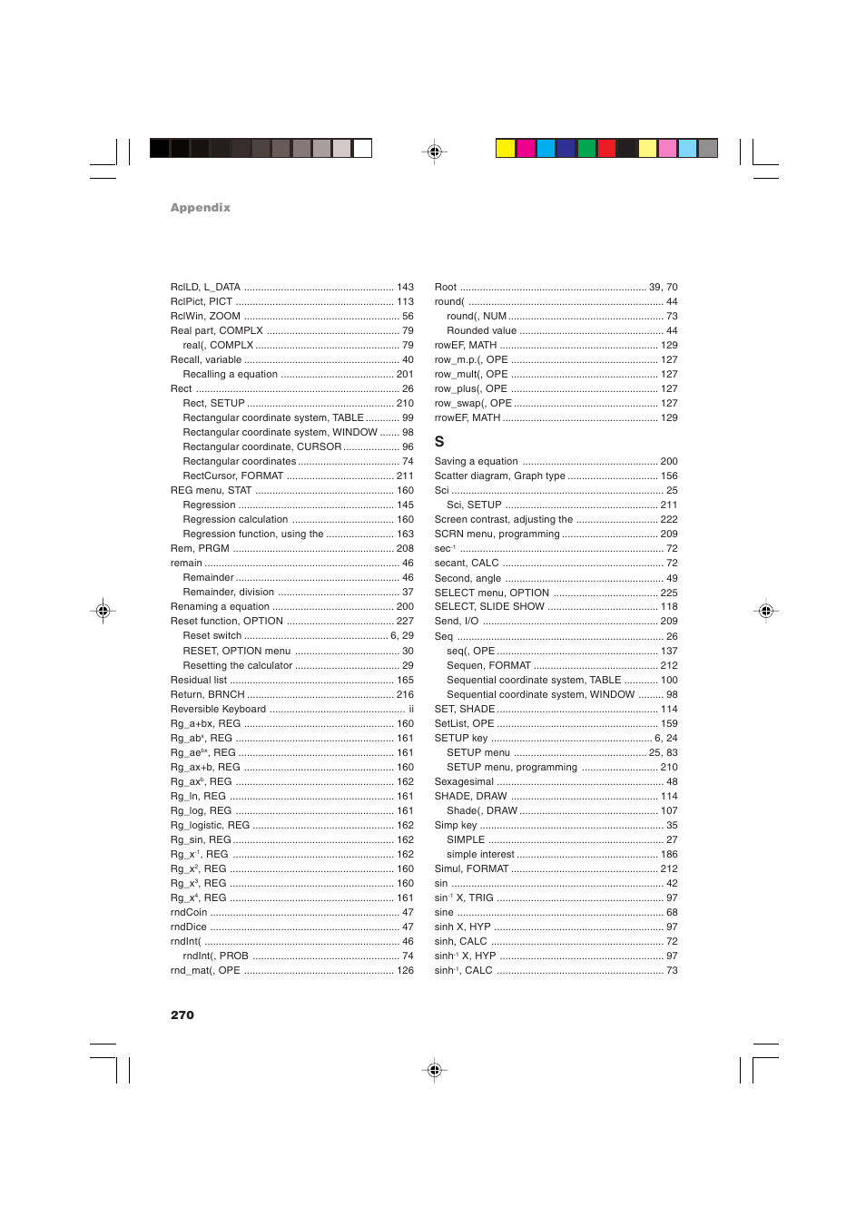 Sharp EL-9900 User Manual | Page 280 / 284