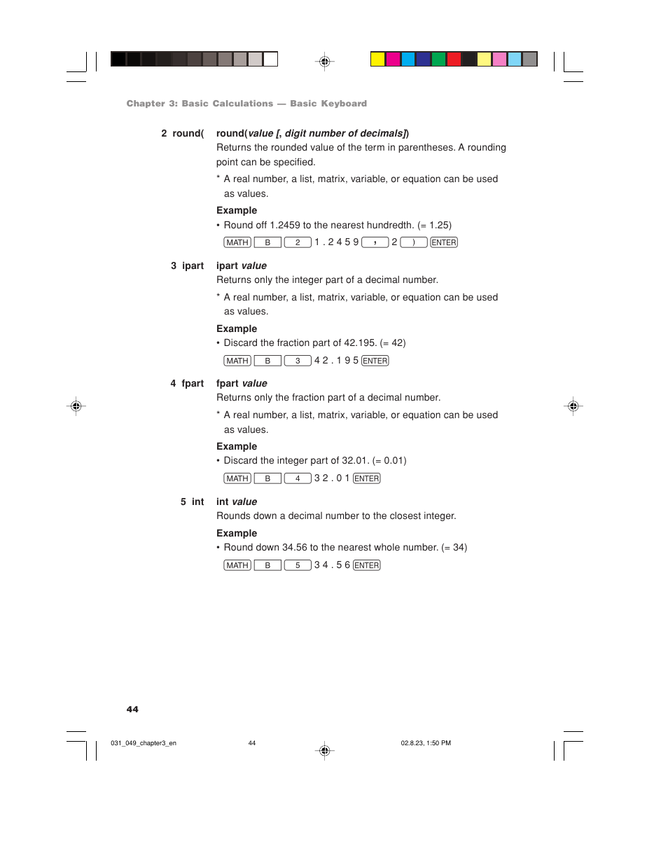 Sharp EL-9900 User Manual | Page 54 / 284