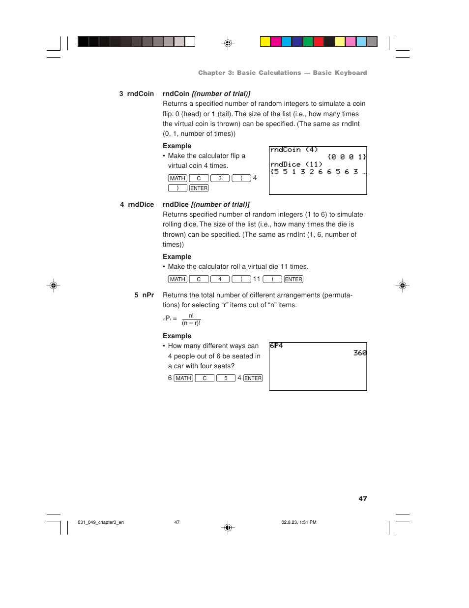 Sharp EL-9900 User Manual | Page 57 / 284