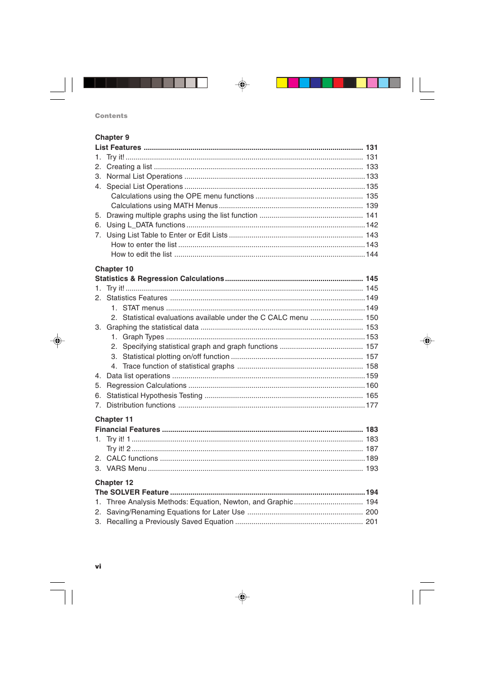 Sharp EL-9900 User Manual | Page 8 / 284