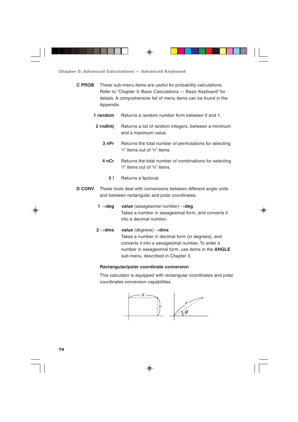 Θr x y | Sharp EL-9900 User Manual | Page 84 / 284