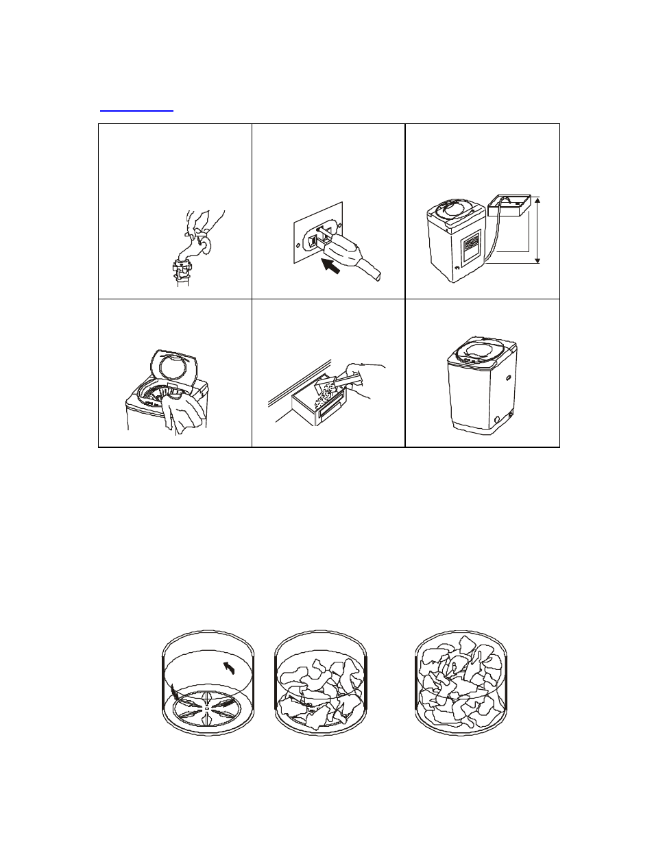 Operating your portable washer | Avanti W797 User Manual | Page 13 / 31