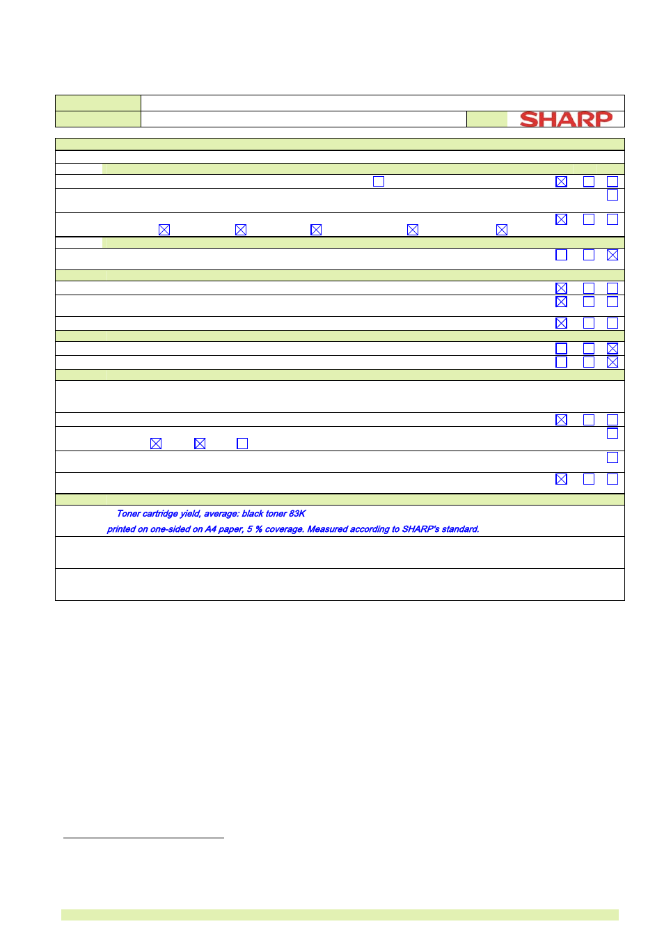 Sharp MX-M753U User Manual | Page 5 / 6