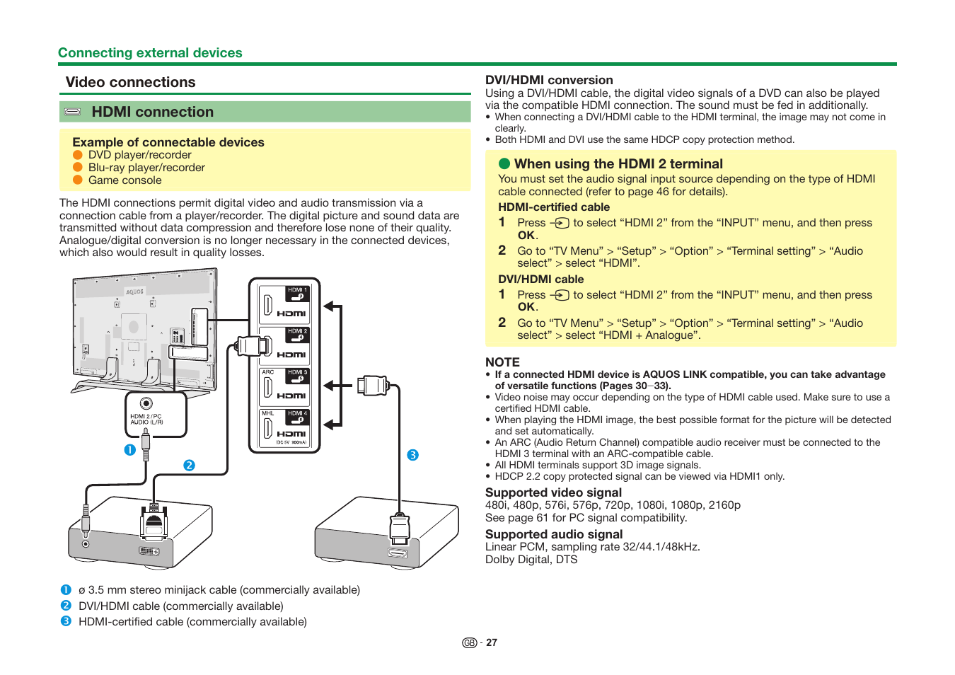 Sharp LC-60UQ10KN User Manual | Page 29 / 93