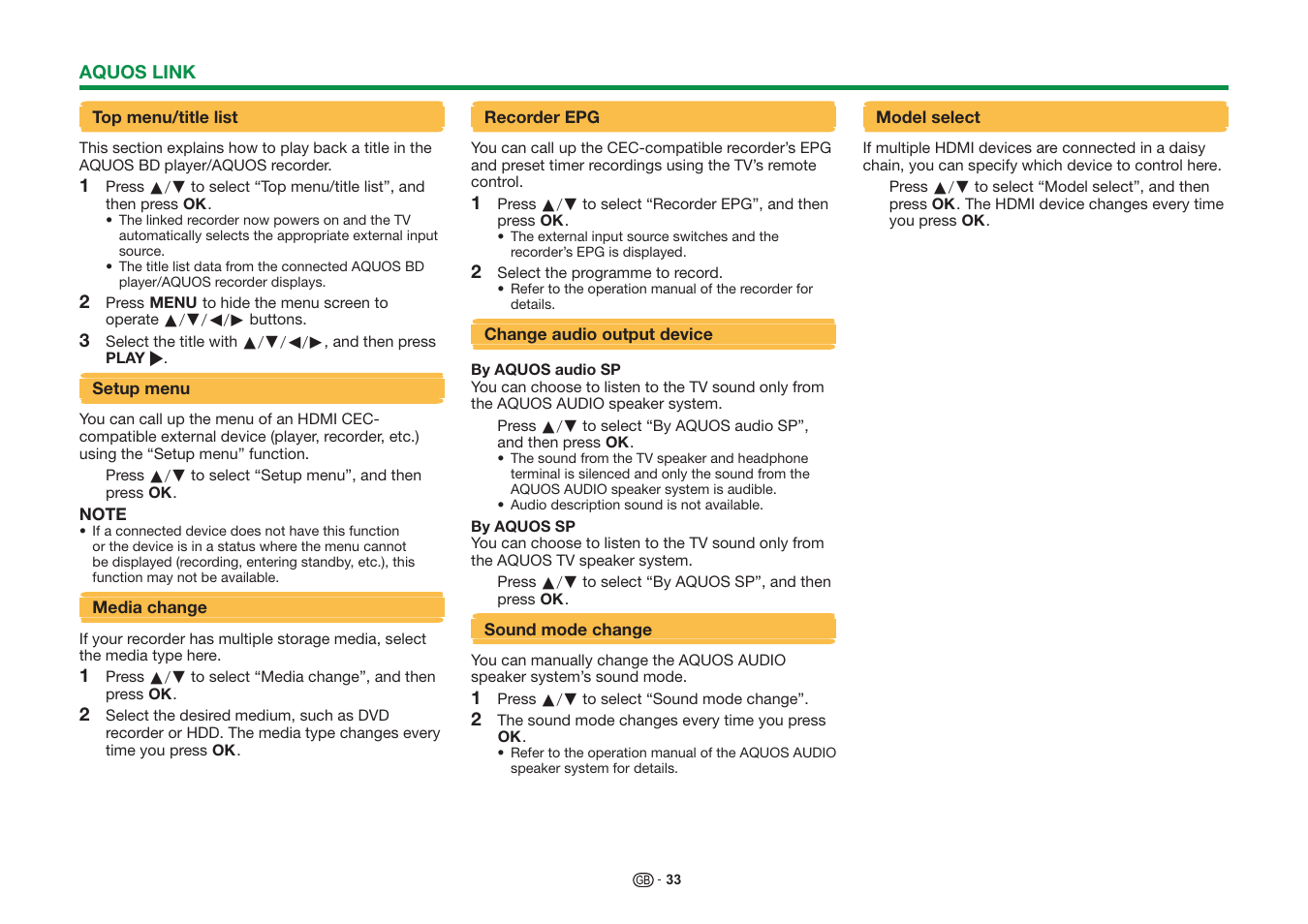 Sharp LC-60UQ10KN User Manual | Page 35 / 93