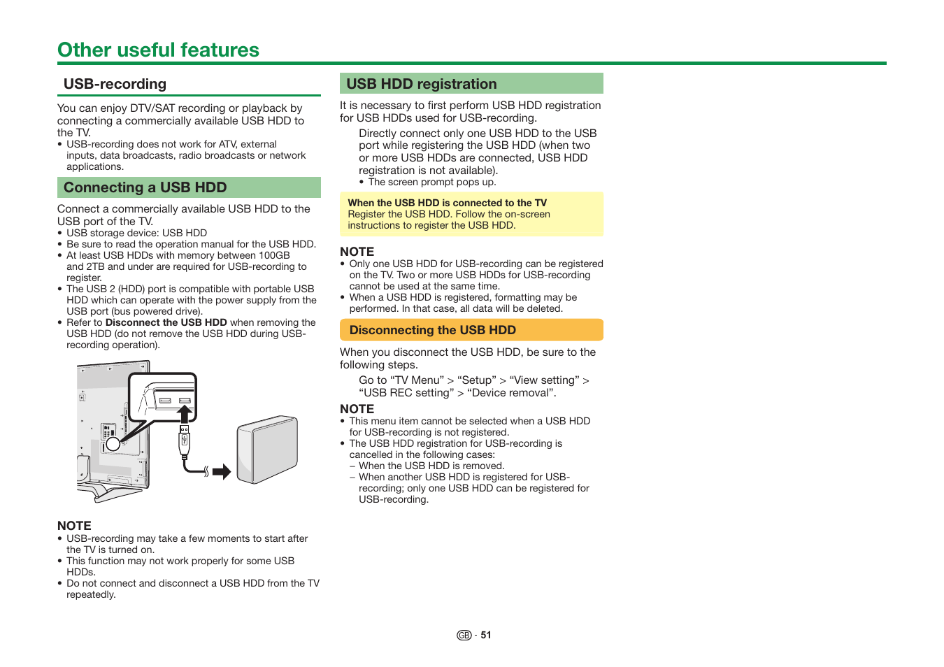 Other useful features | Sharp LC-60UQ10KN User Manual | Page 53 / 93