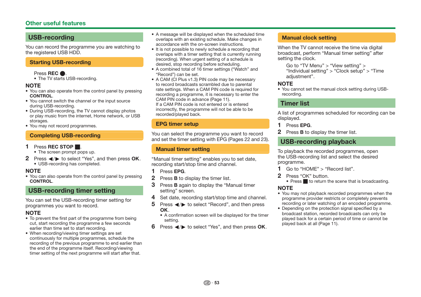 Sharp LC-60UQ10KN User Manual | Page 55 / 93