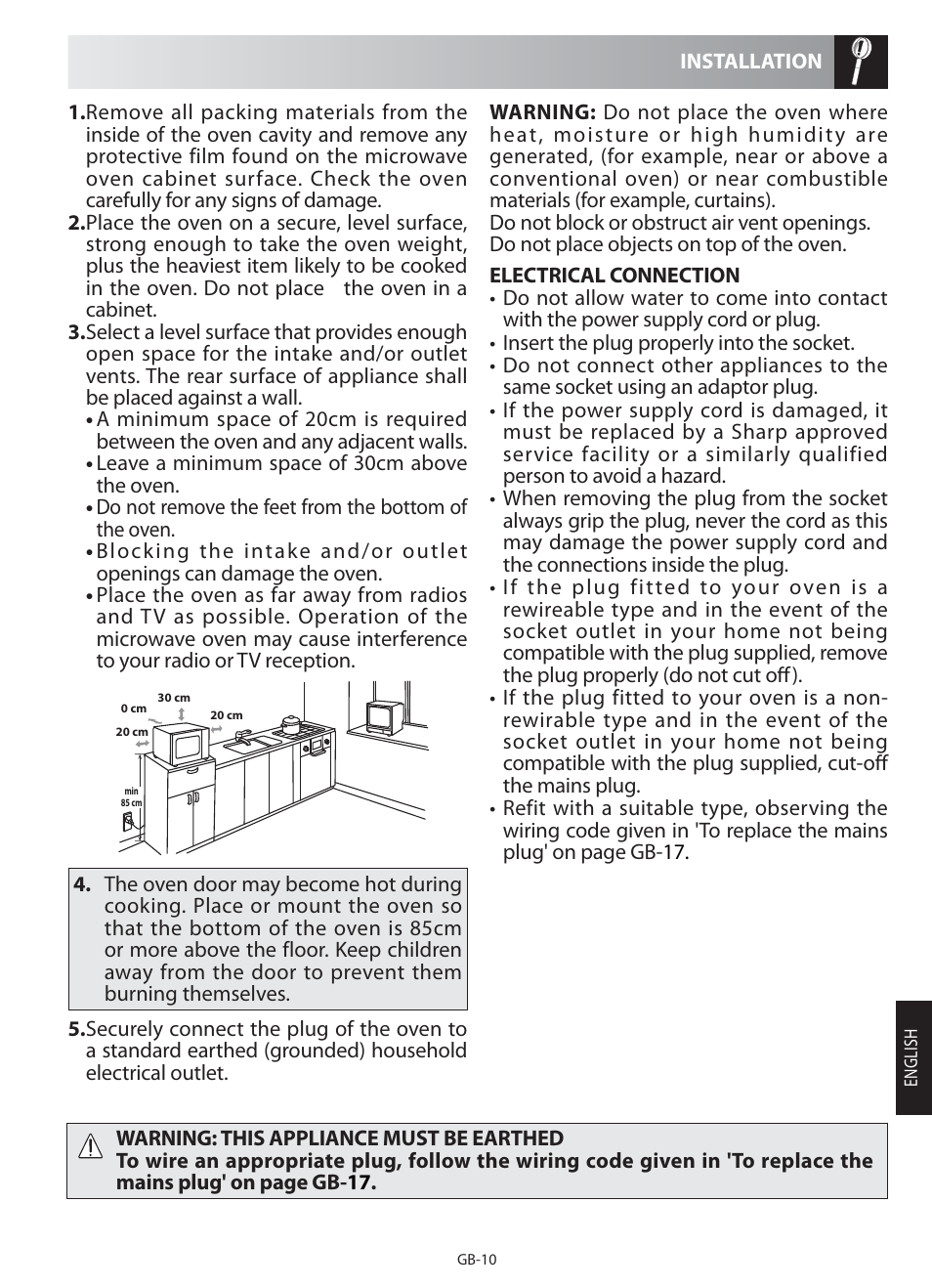 Sharp R-622STM User Manual | Page 11 / 20