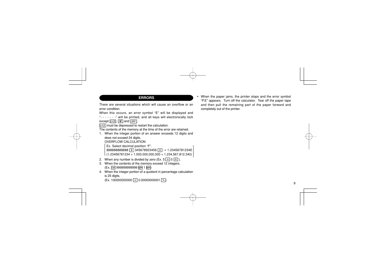 Sharp EL-1611E User Manual | Page 11 / 48