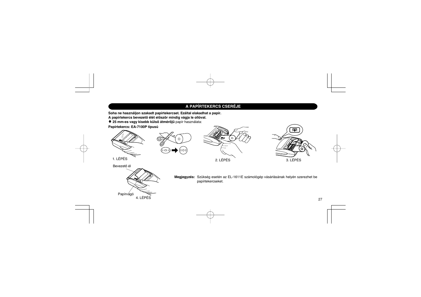Sharp EL-1611E User Manual | Page 29 / 48