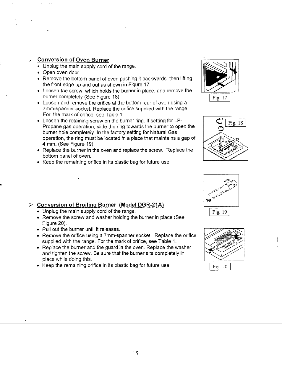 Avanti GR-20 User Manual | Page 15 / 23