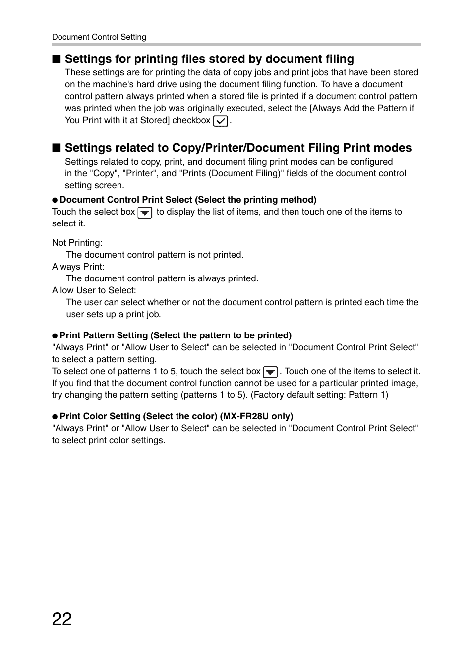 Sharp MX-B382 User Manual | Page 23 / 30