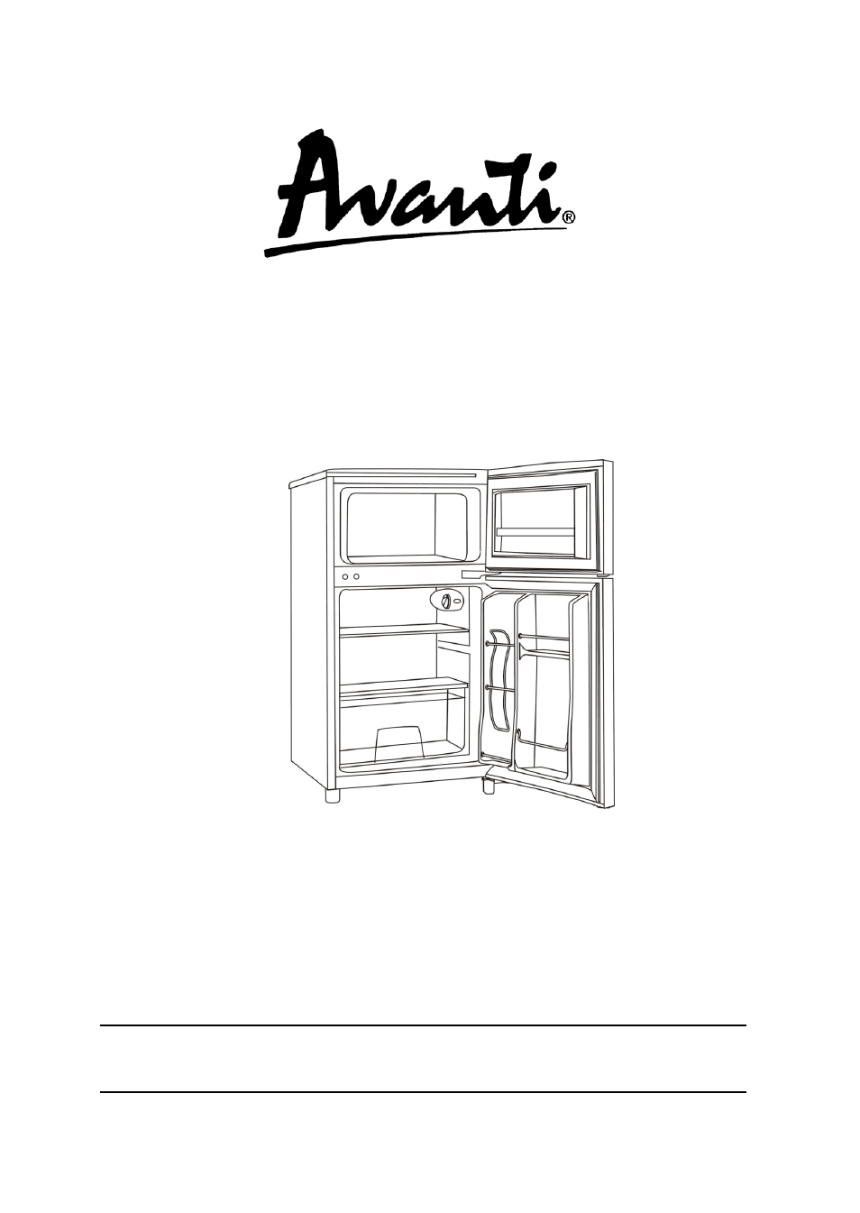 Avanti REFRIDGERATOR-FREEZER RA3101BT User Manual | 20 pages