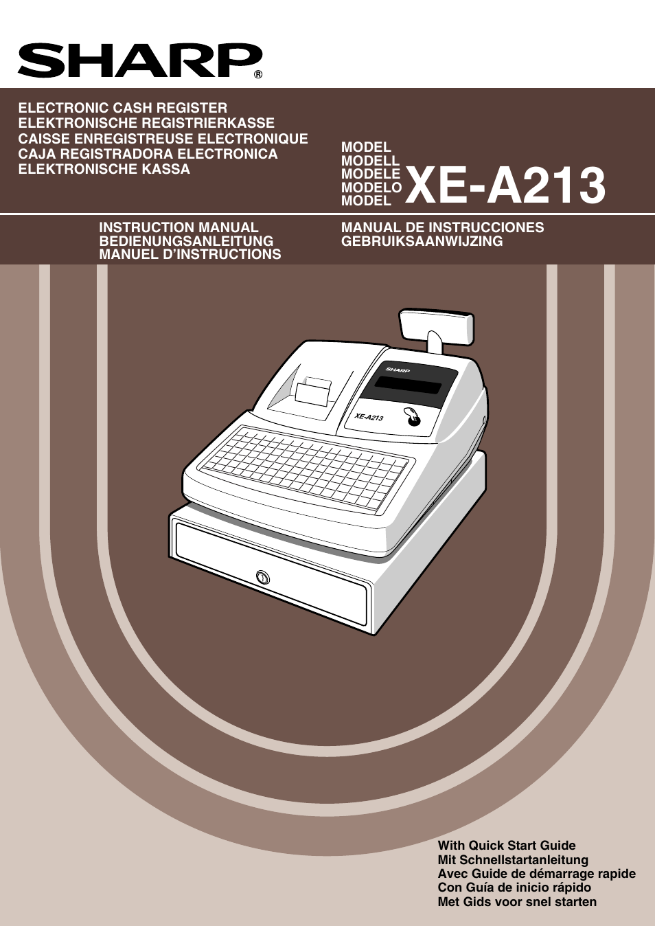 Sharp XE-A213 User Manual | 484 pages