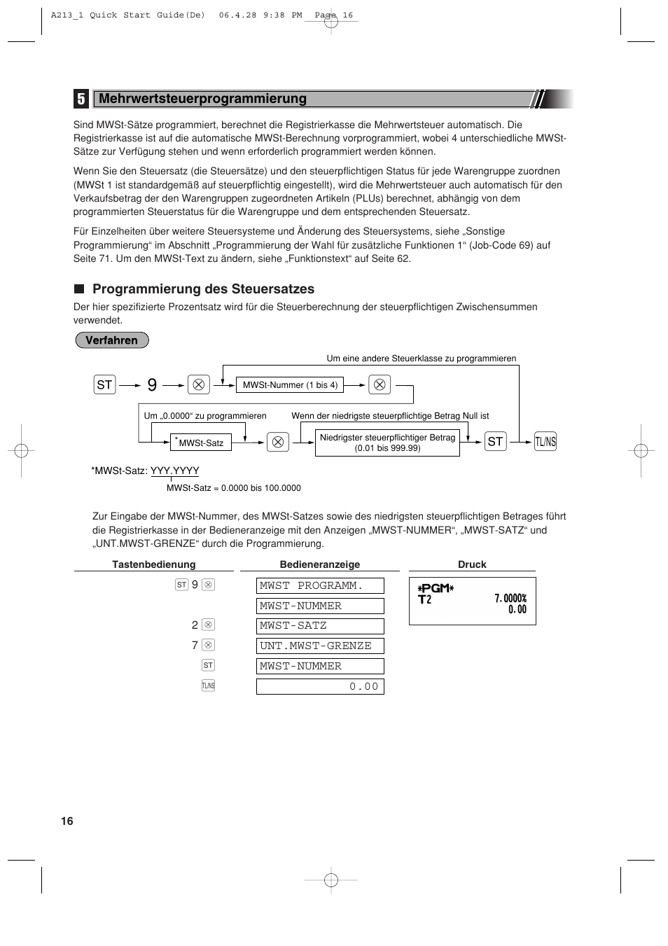 S@ @ @ s a | Sharp XE-A213 User Manual | Page 114 / 484