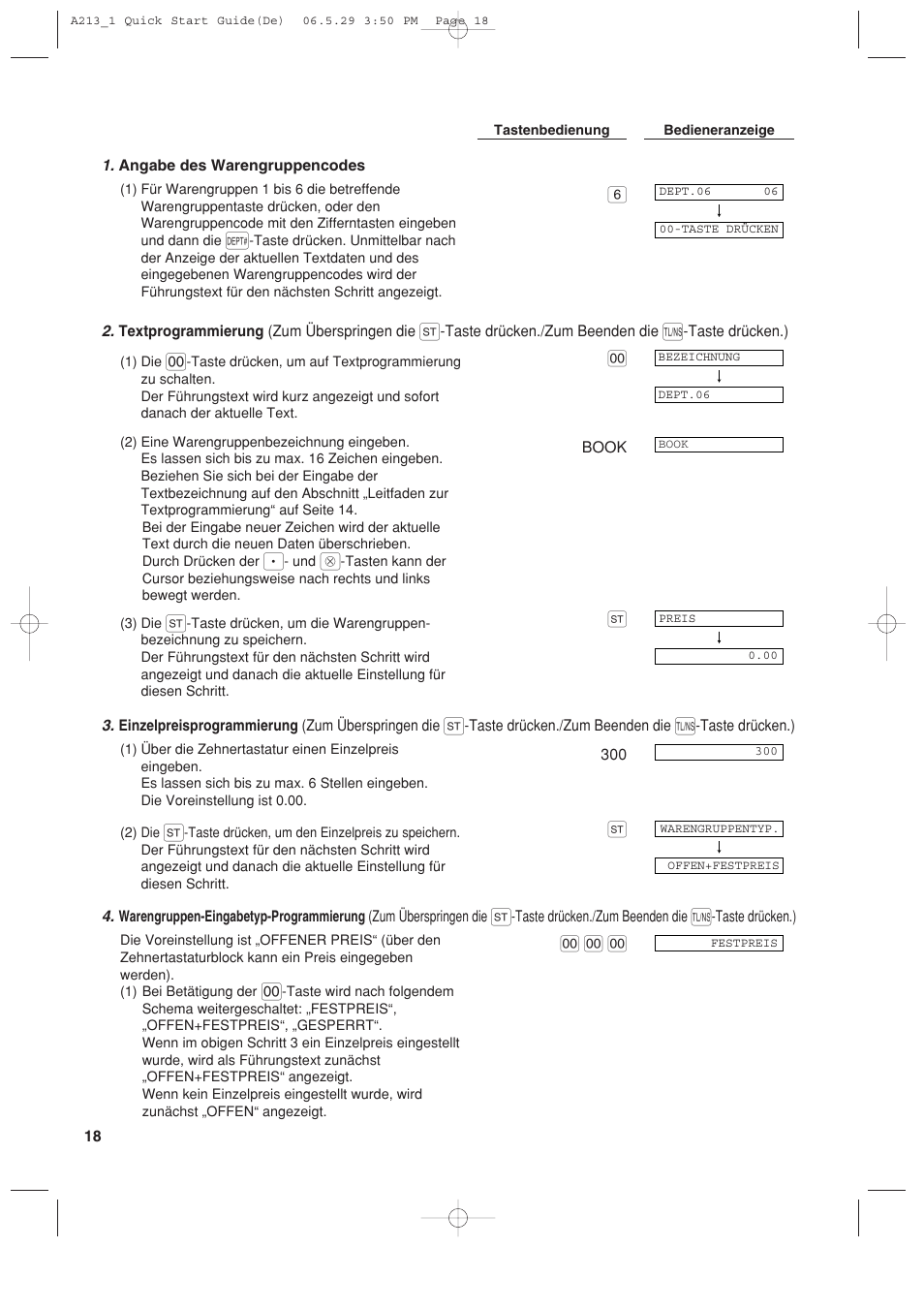 Sharp XE-A213 User Manual | Page 116 / 484