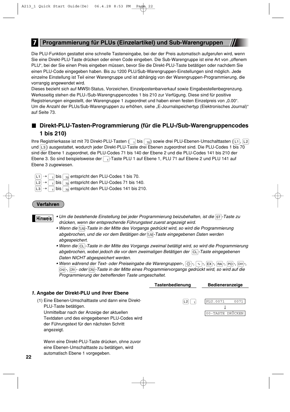 Sharp XE-A213 User Manual | Page 120 / 484