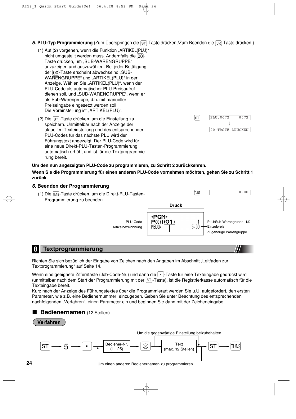 Sharp XE-A213 User Manual | Page 122 / 484